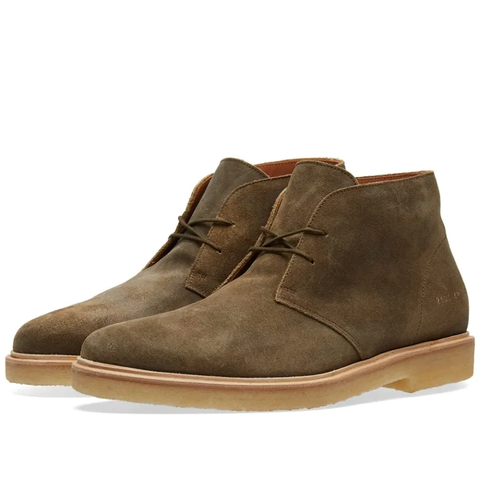 Chukka Waxed Suede
