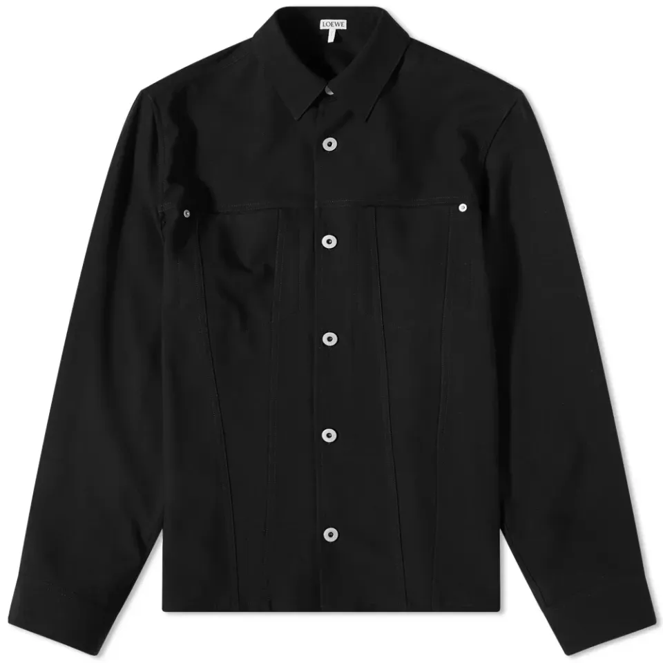Metal Button Overshirt