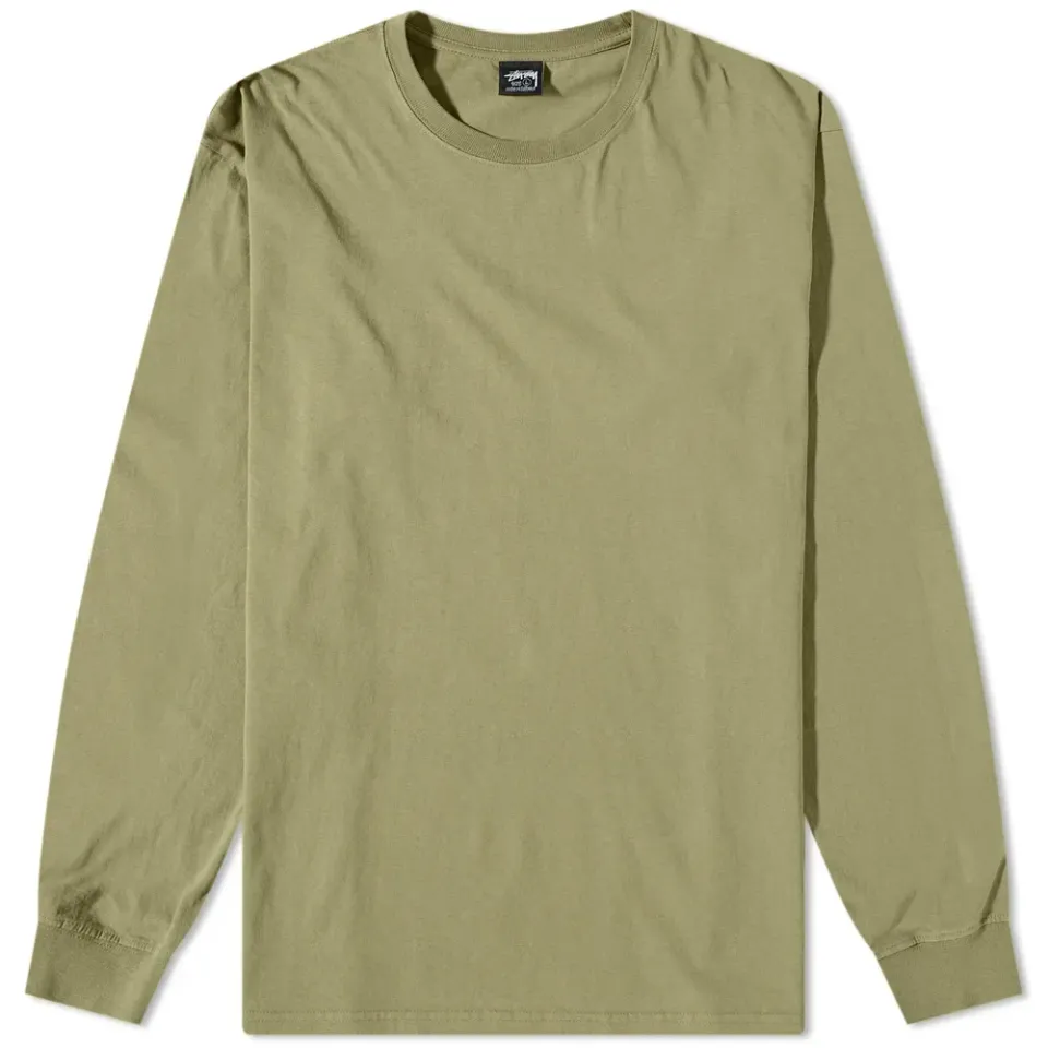 Long Sleeve Pigment Dyed T-Shirt