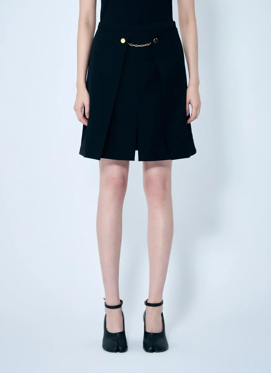 Light Twill Suiting Skirt