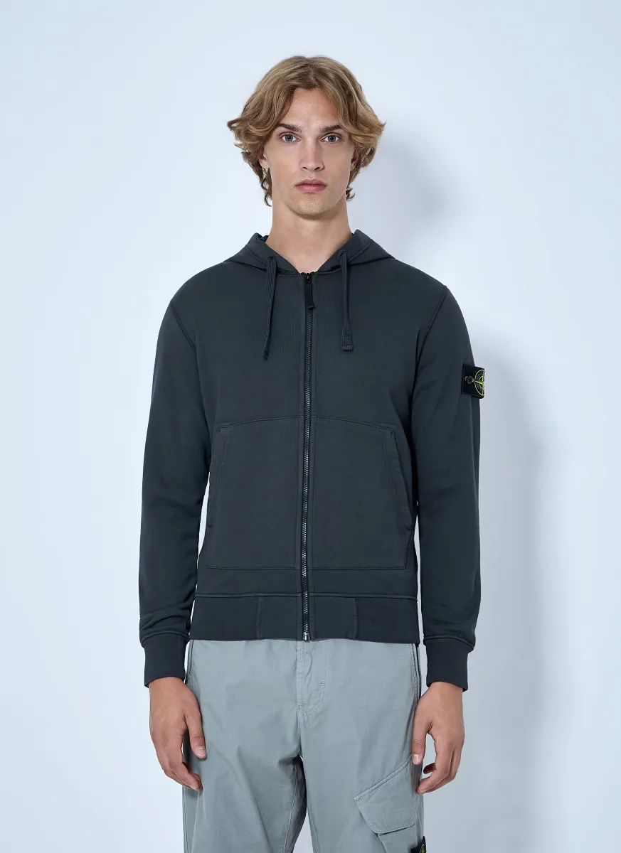 Hooded Zip-Up Sweatshirt
