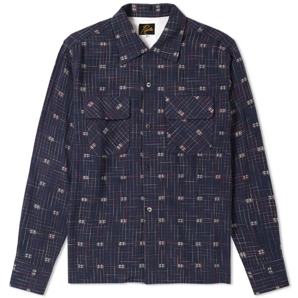 Classic Dobby Plaid Shirt