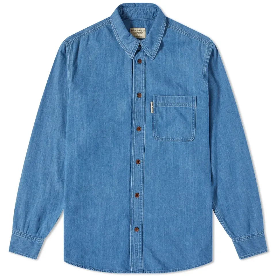 Nudie Jeans Hebbe Humble Blue