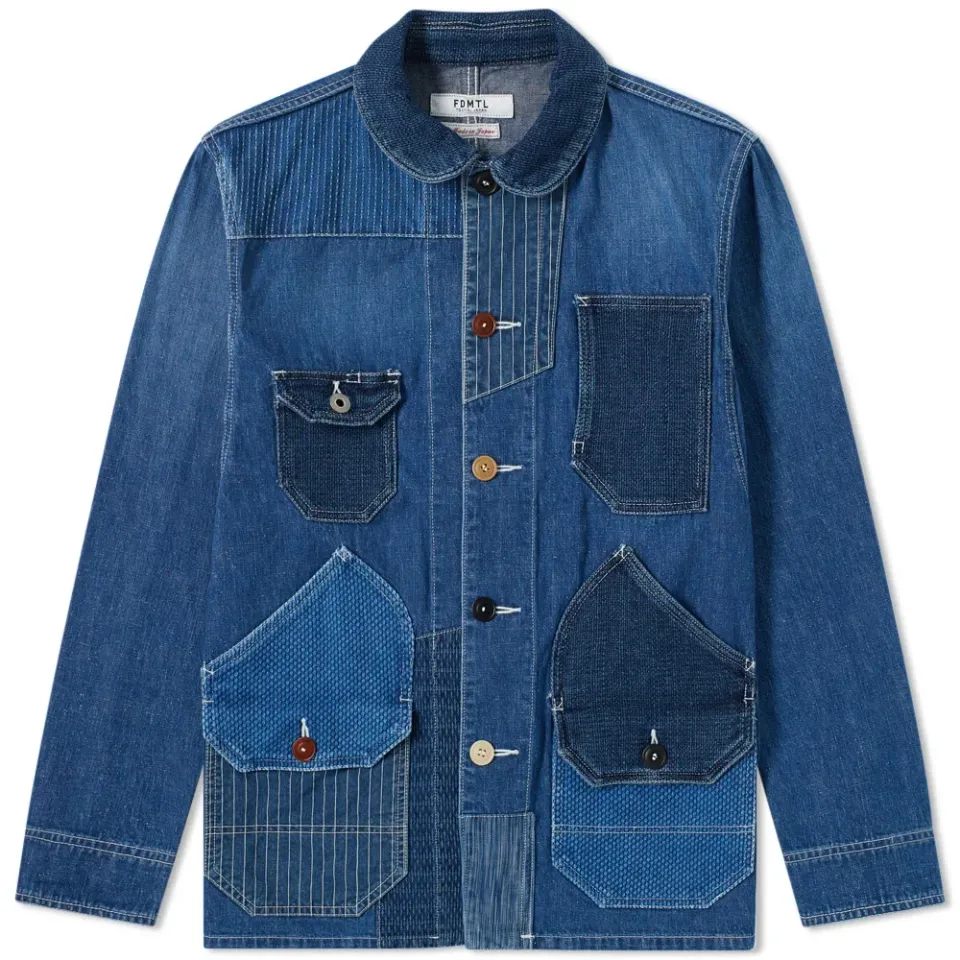 Patchwork Coverall Jacket