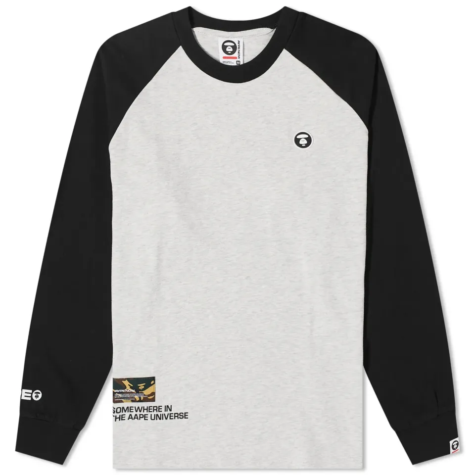 AAPE Now Long Sleeve T-Shirt