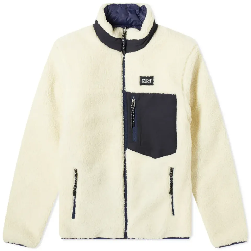 Reversible Fleece Down Jacket