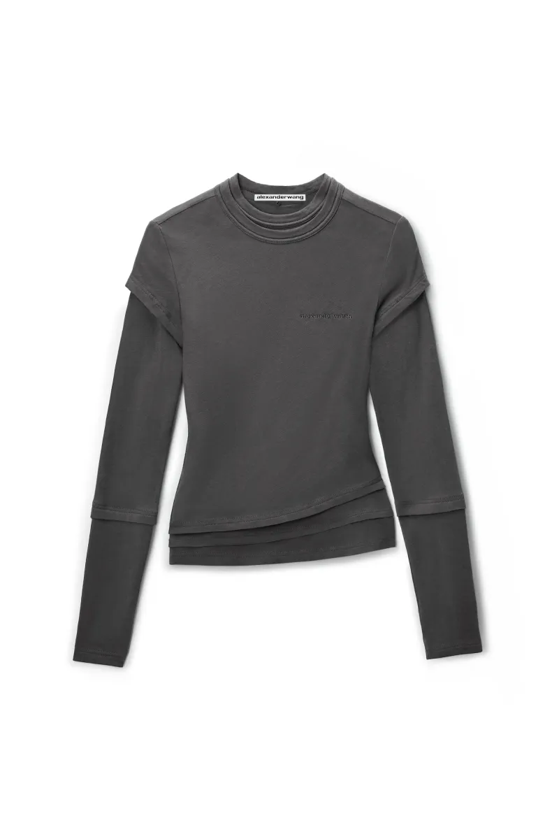 LAYERED LONG SLEEVE TOP