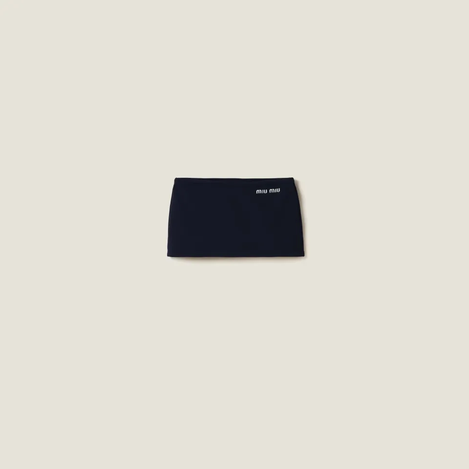 Technical yarn miniskirt