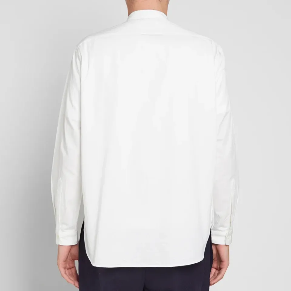 Supima Band Collar Shirt