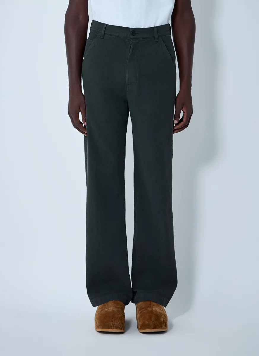 Drawstring Cotton Pants