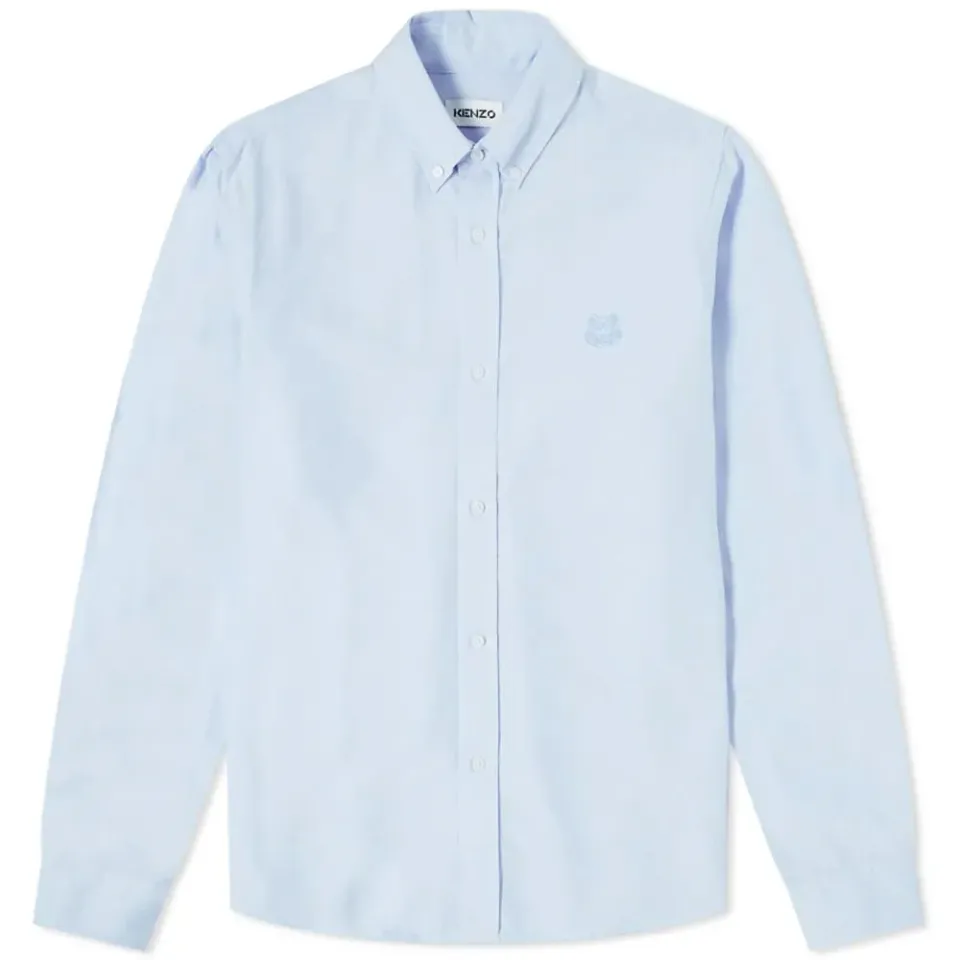 Tiger Crest Oxford Button Down Shirt