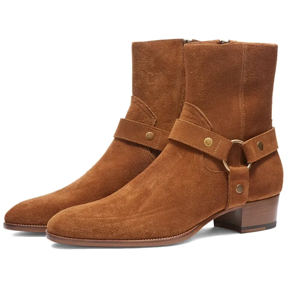 Wyatt Harness Suede Boot