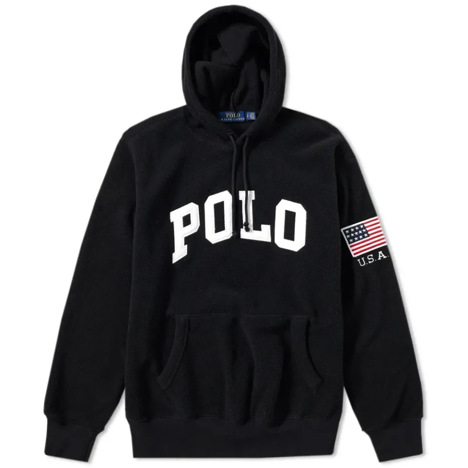Polo Fleece Popover Hoody