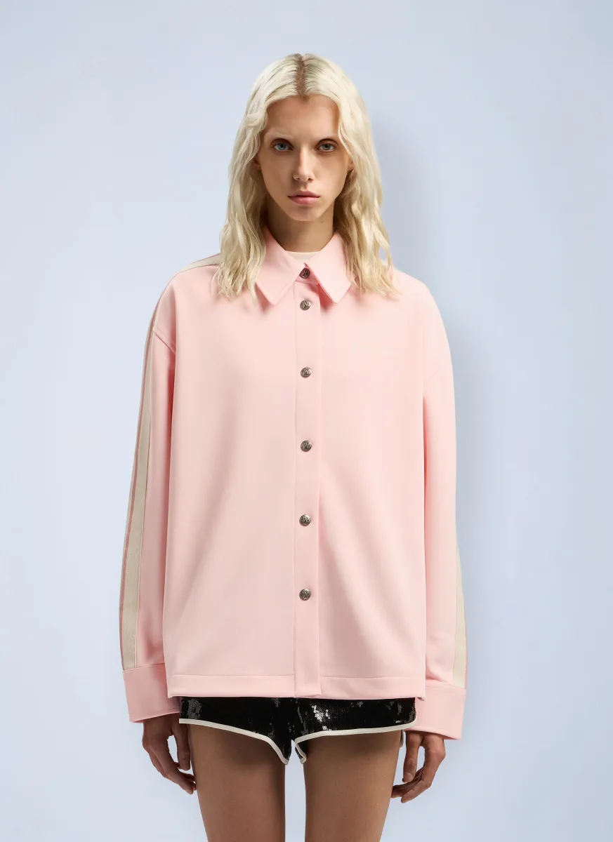 Classic Logo Tonal Track Shirt