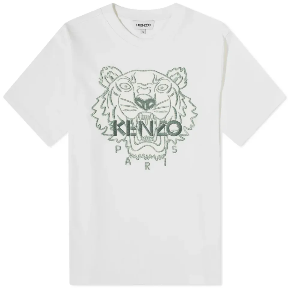 Tiger Embroidered Skate T-Shirt