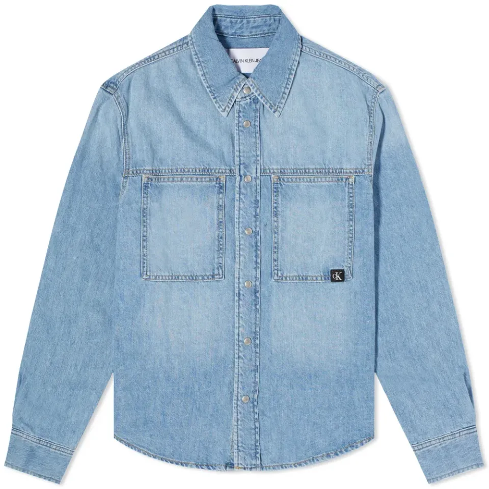 Linear Denim Shirt