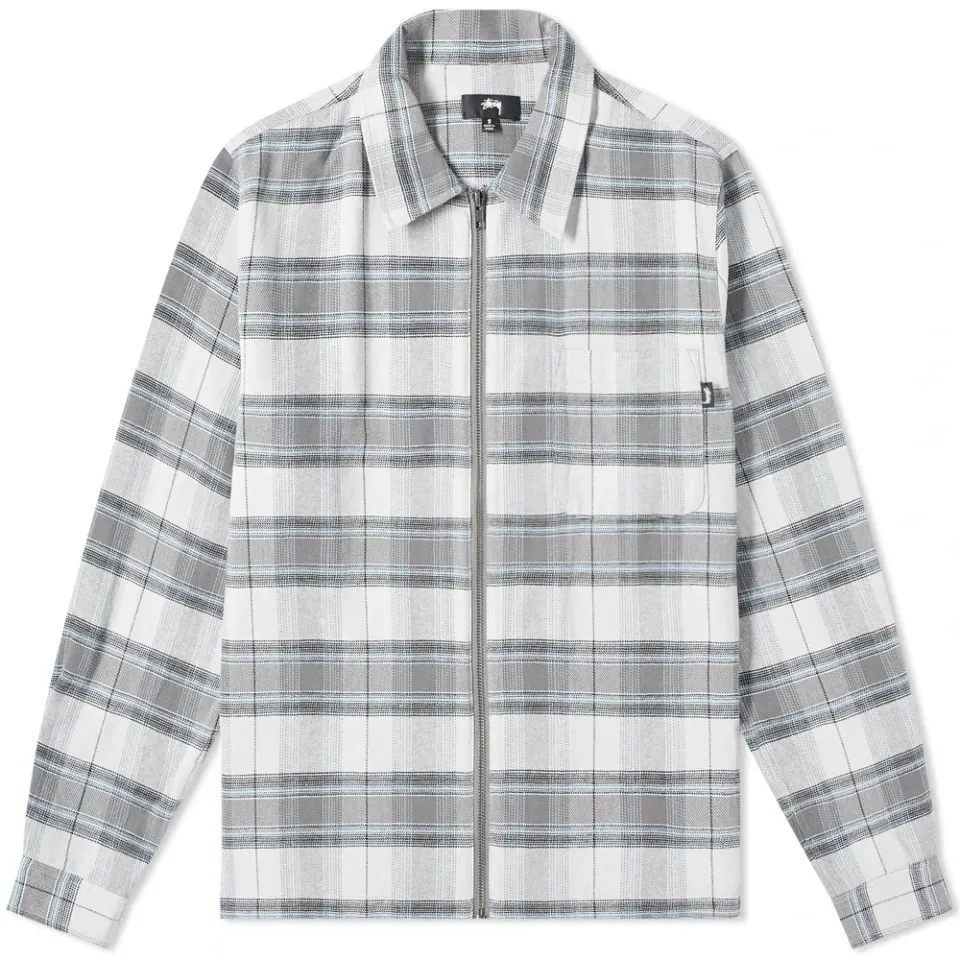 Heritage Plaid Zip Shirt