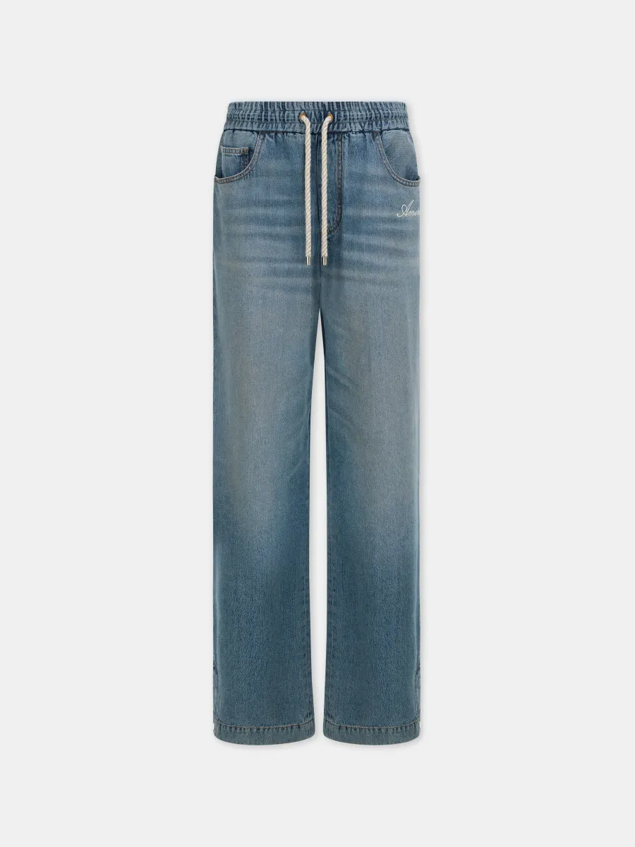 DRAWSTRING BAGGY JEAN - Pacific