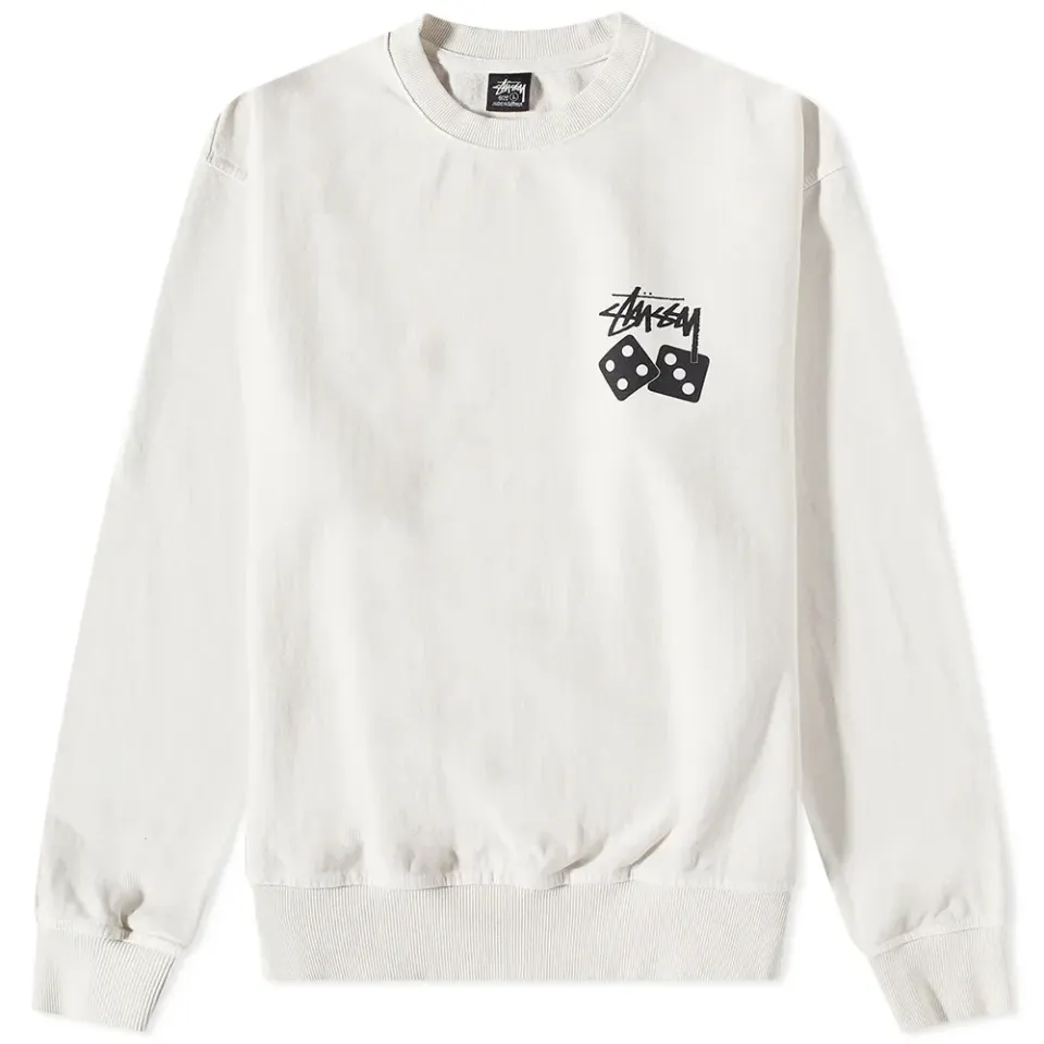 Dice Pigment Dyed Crew Sweat