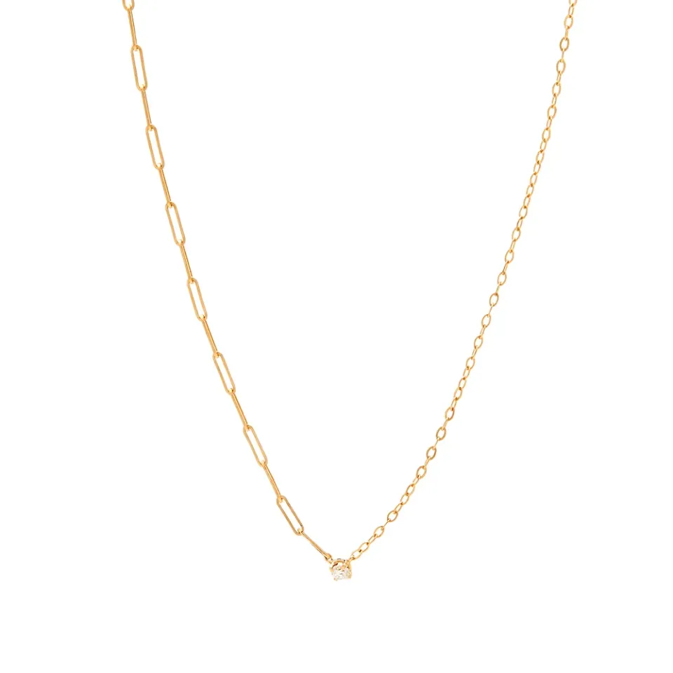 Solitaire Diamond Necklace