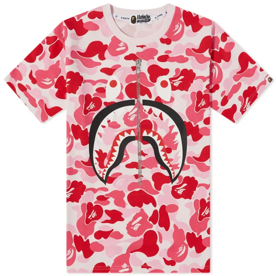 Big ABC Camo Shark T-Shirt