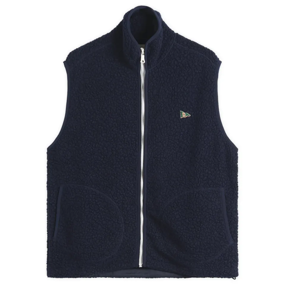 Boucle Wool Fleece Vest