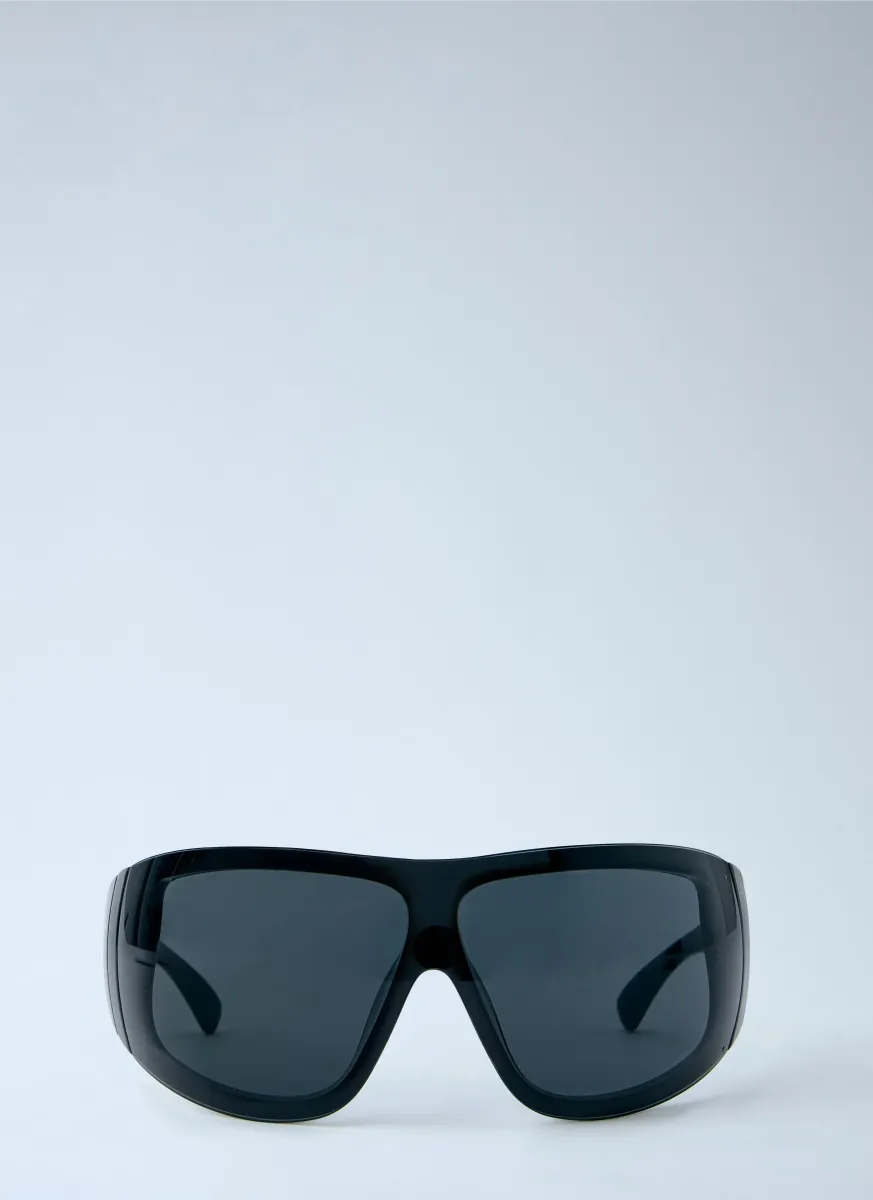 Wraparound Shield Sunglasses