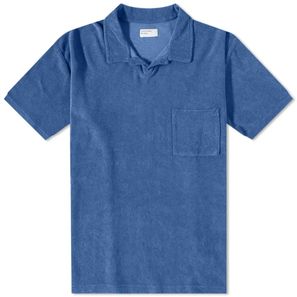 Terry Fleece Vacation Polo