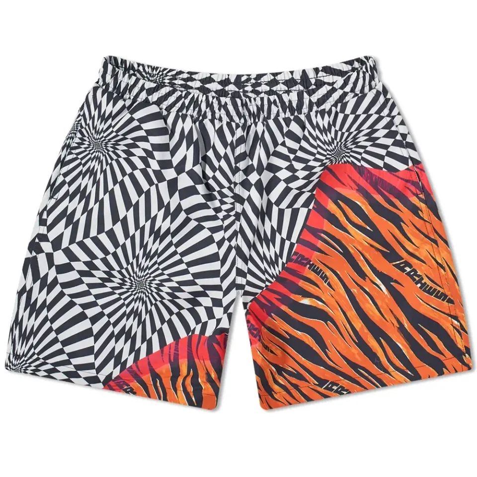x Aries Distorted Shorts
