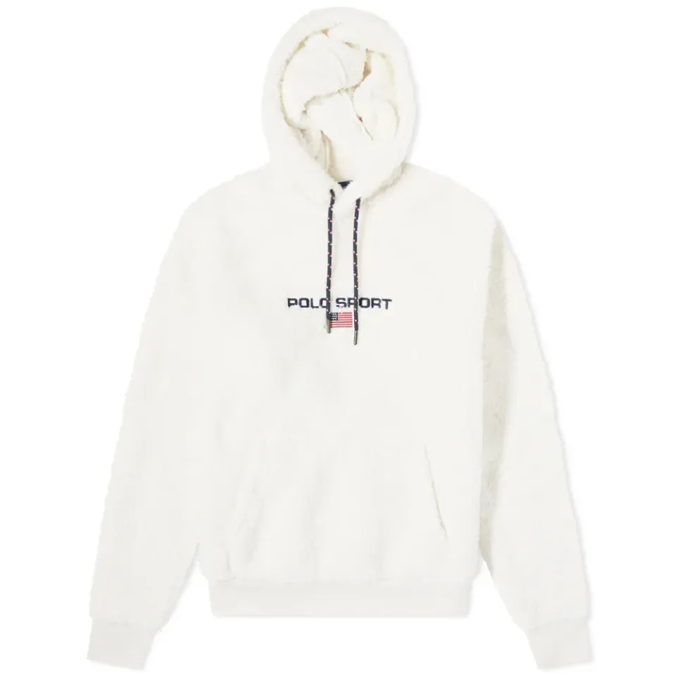 Polo Sport Borg Fleece Popover Hoodie