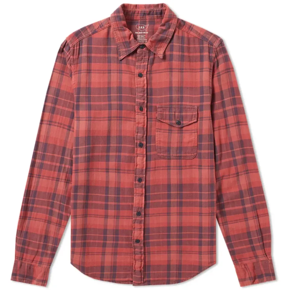 Plaid Flannel Work Shirt