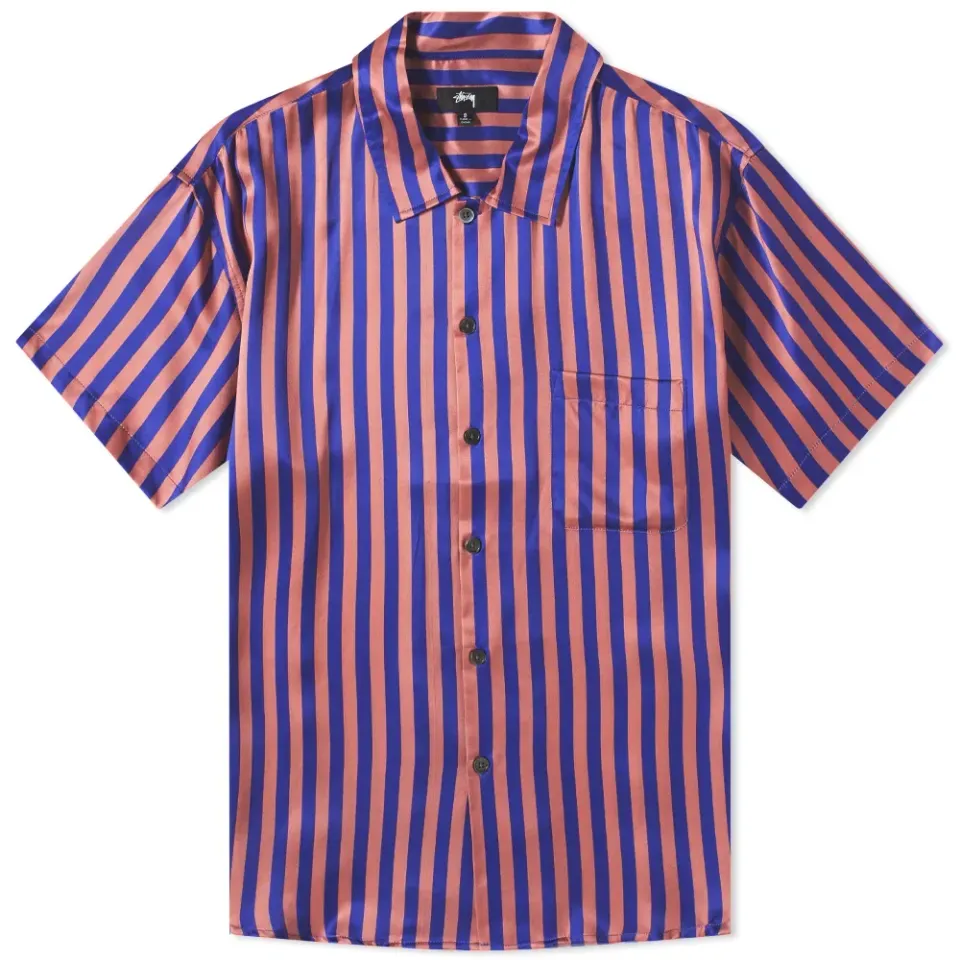 Striped Silk Shirt
