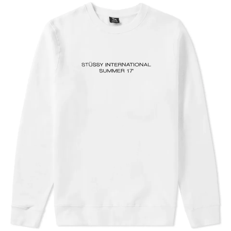 International Summer Applique Crew Sweat