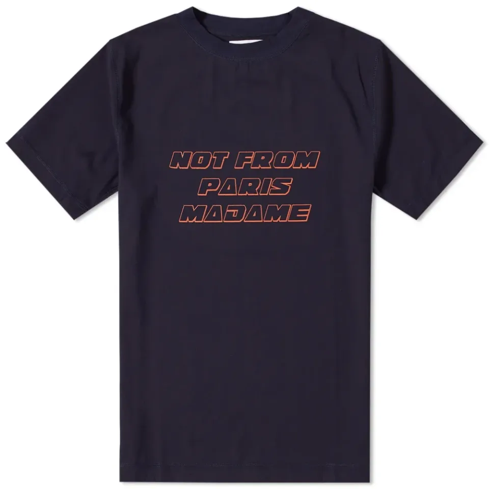 Not From Paris Block Tee