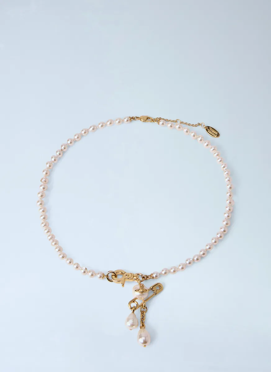 Small Claude Pearl Necklace