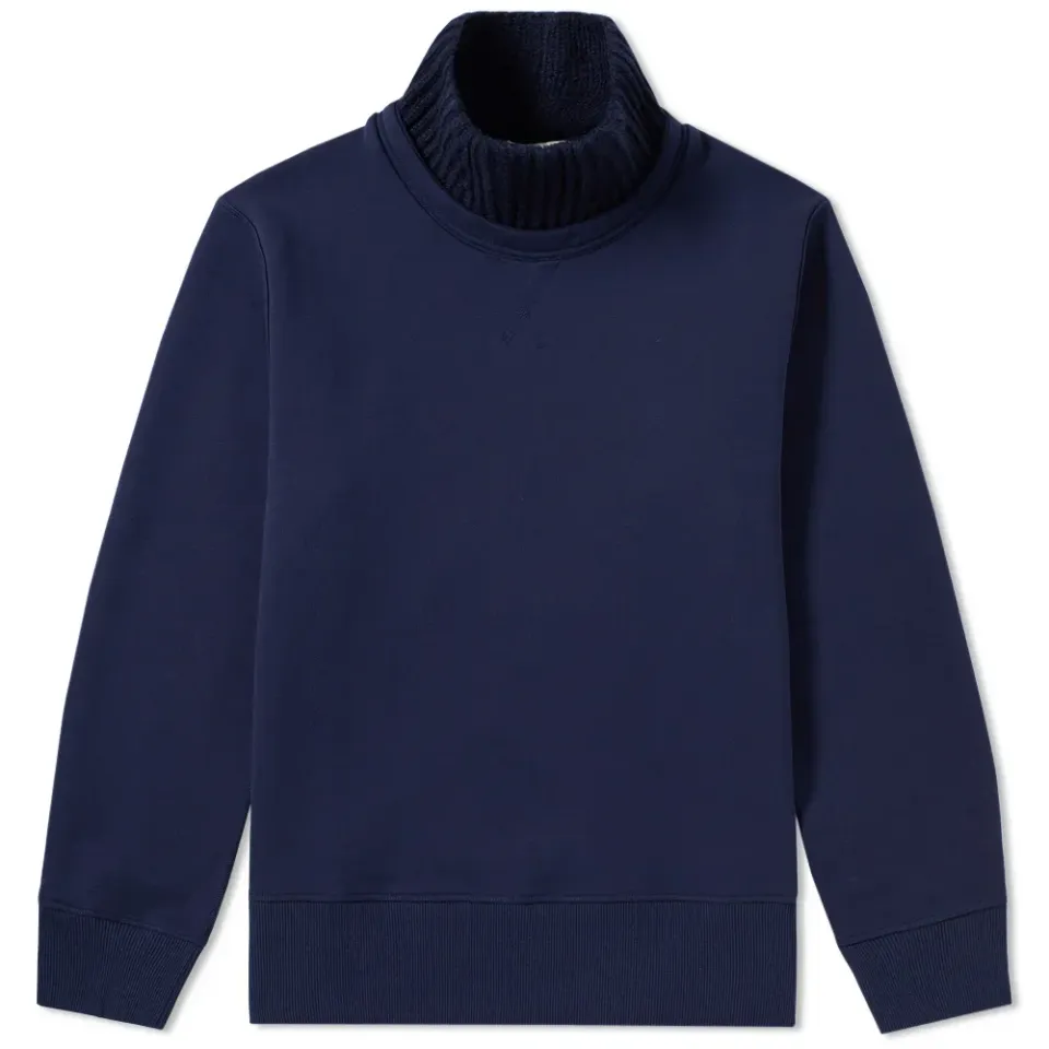Flux Heavy Jersey Rib Turtle Neck