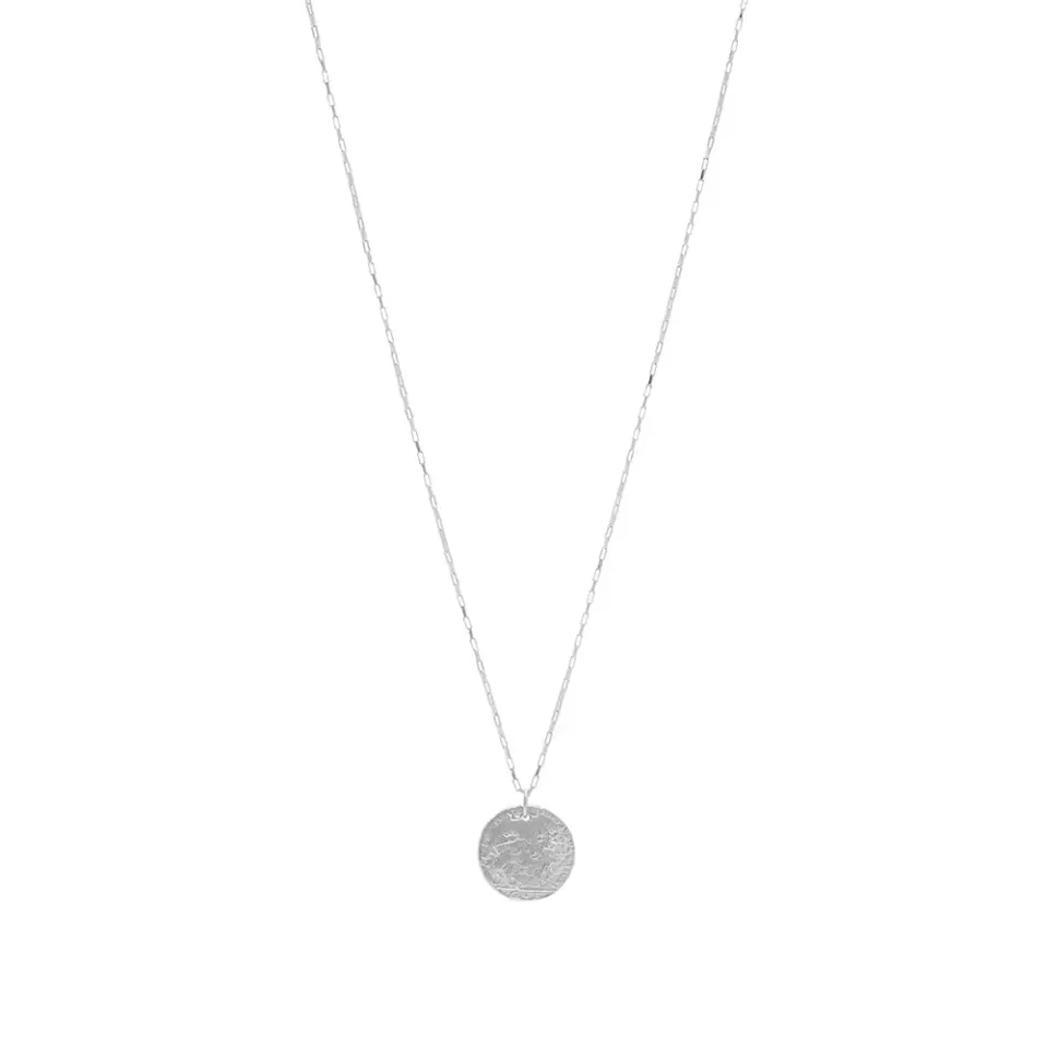 The Snow Lion Medallion Necklace