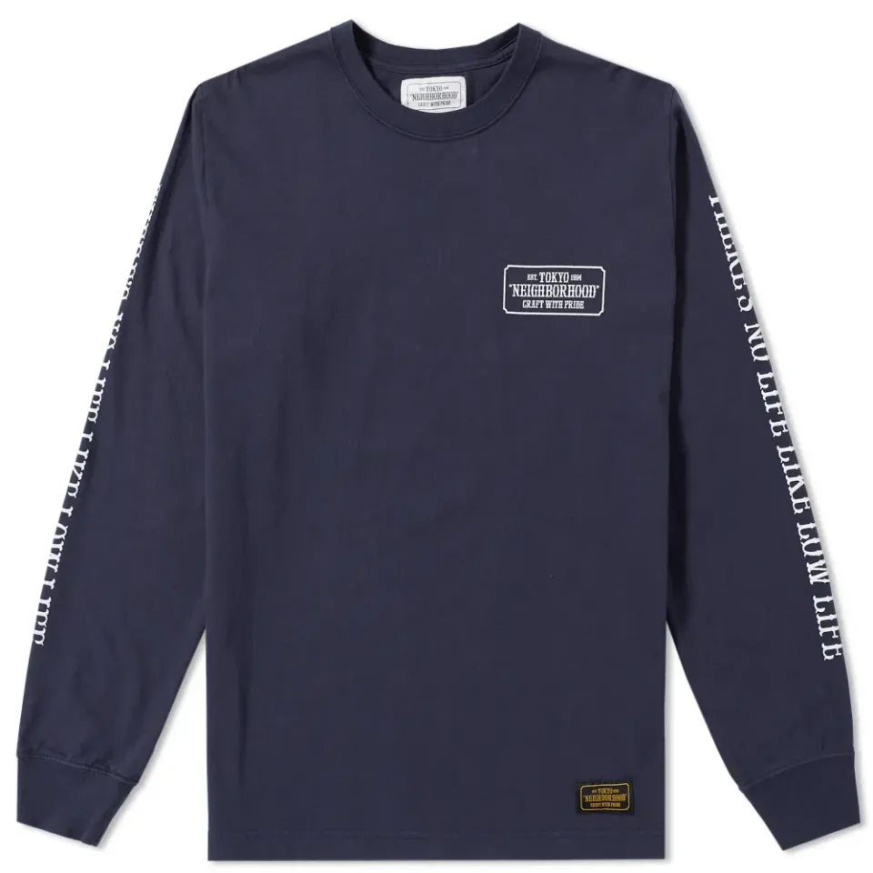 Long Sleeve Bar & Shield Tee