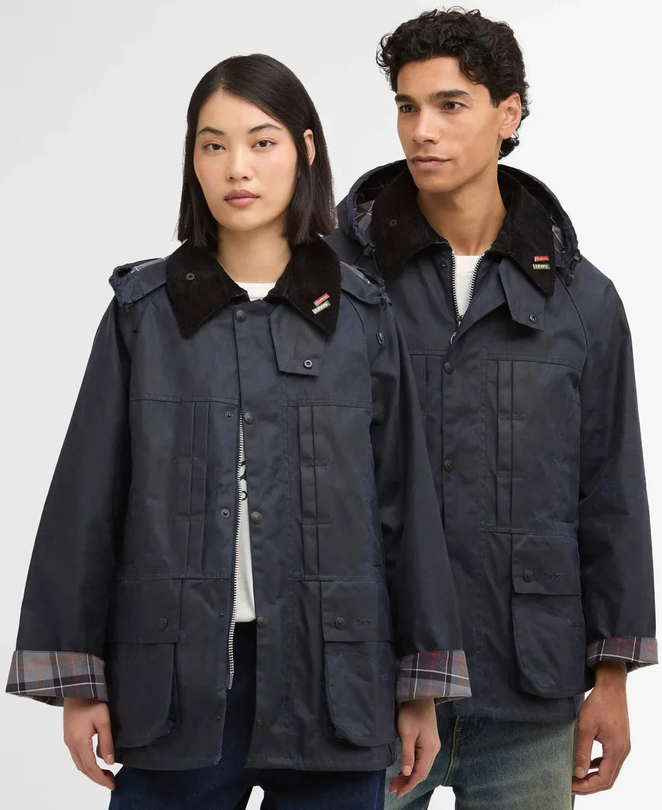 x Levi's Oversized Bedale Waxed Jacket