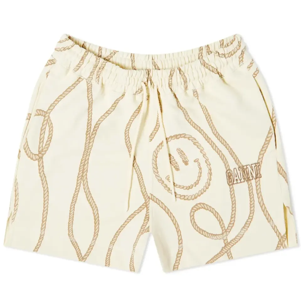 Chain Smiley Mini Shorts