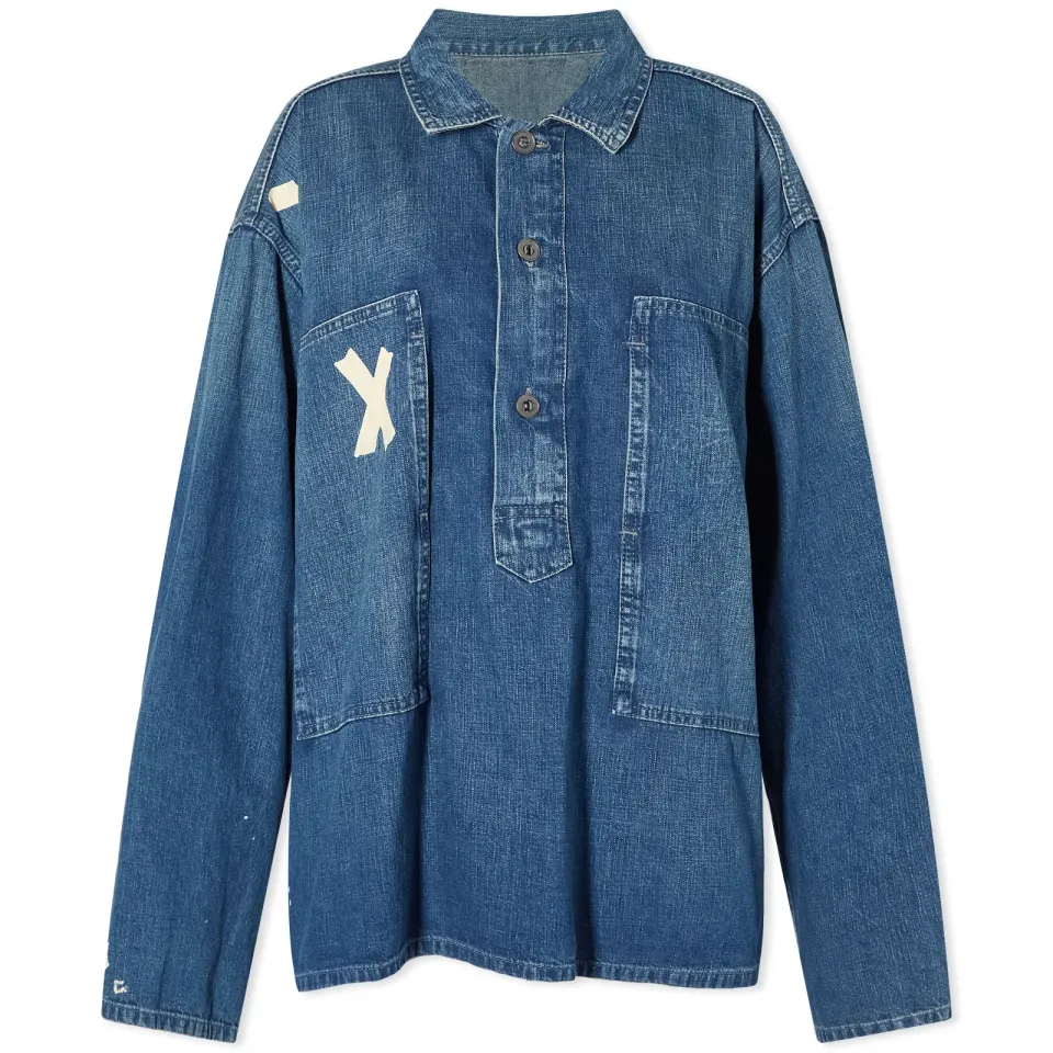 Pull Over Denim Shirt