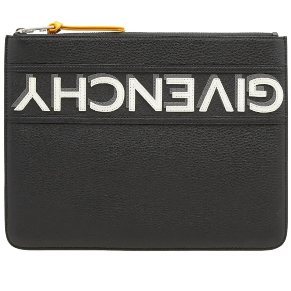 Reverse Logo Large Zipped Pouch