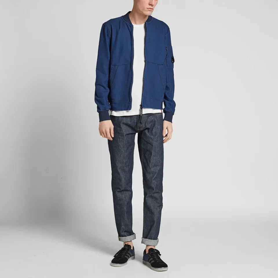 Double Face Zip Sweat