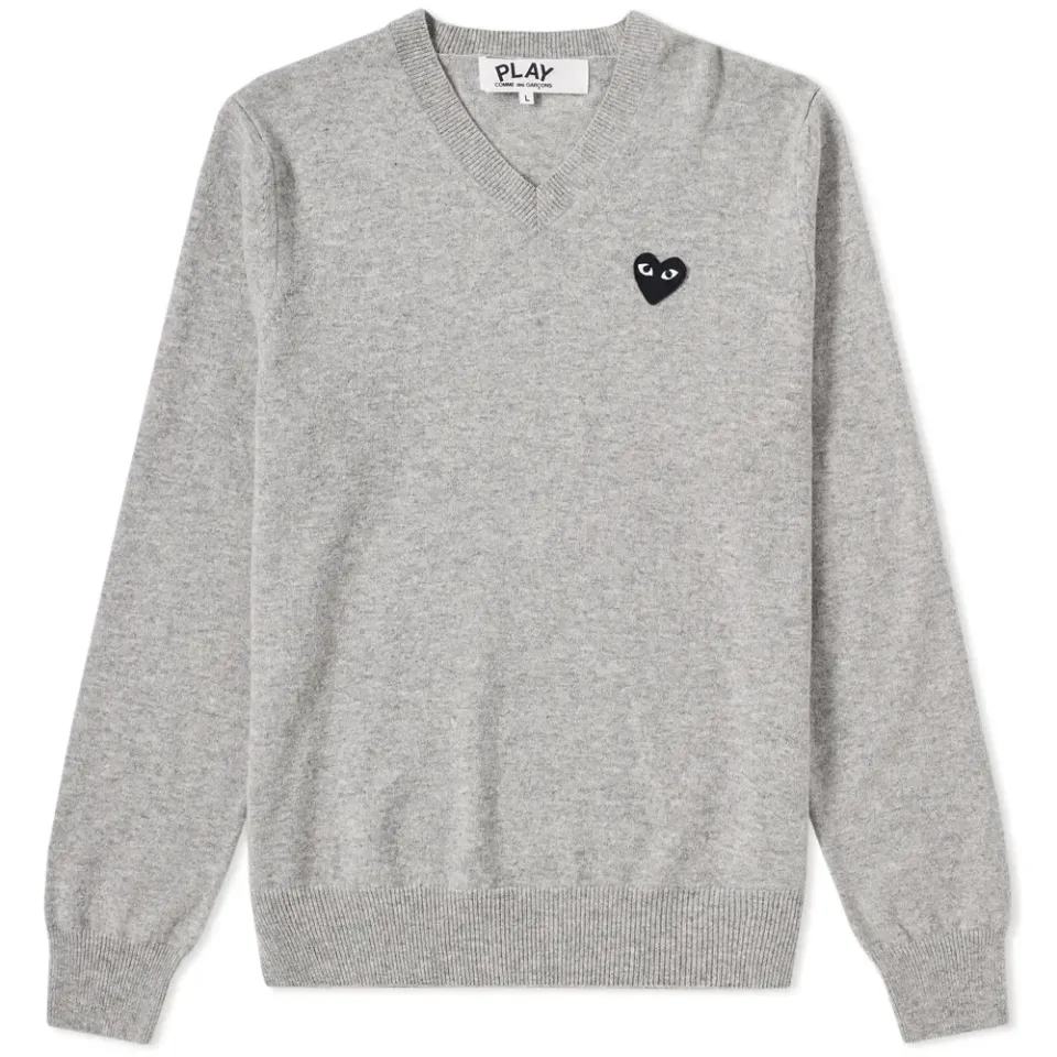 Comme des Garcons Play V-Neck Jumper