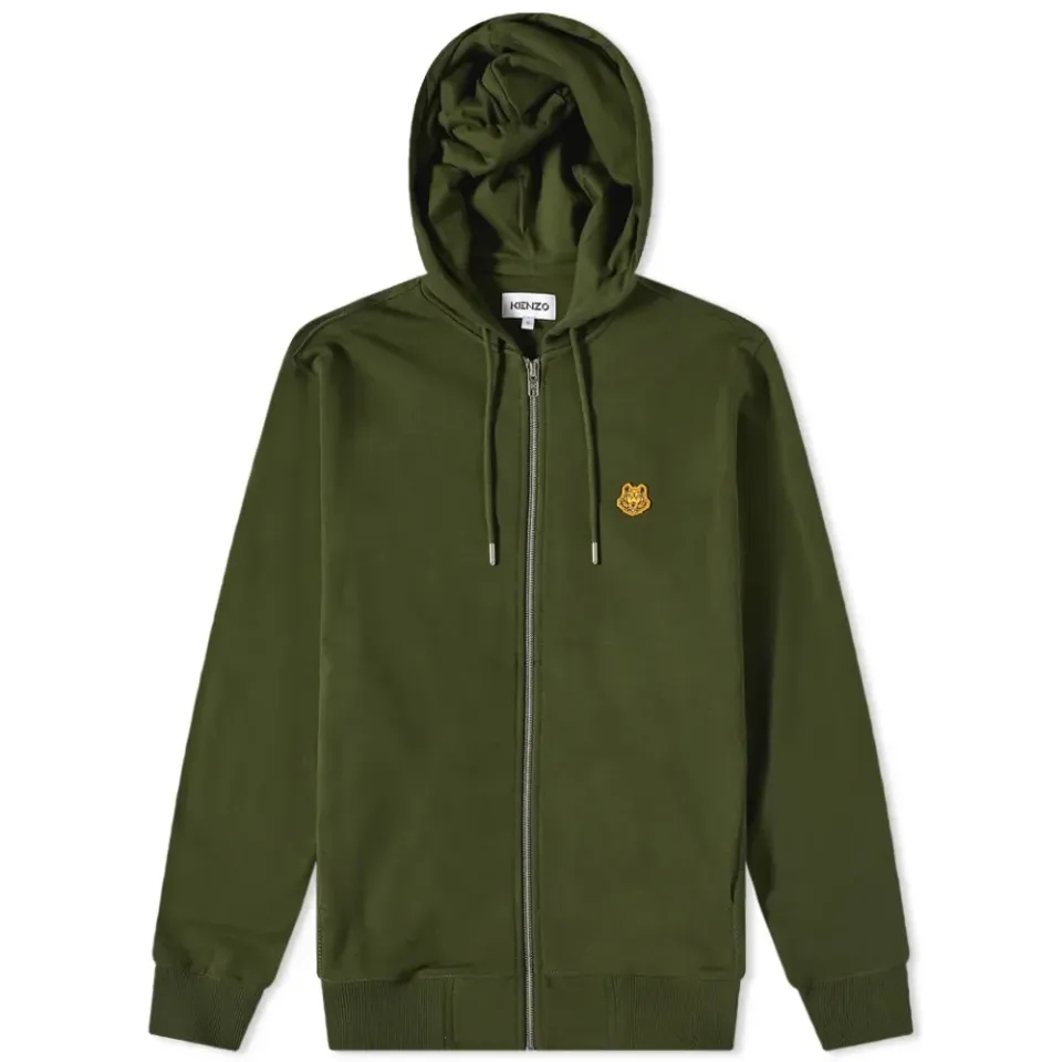 Tiger Crest Full-Zip Hoodie