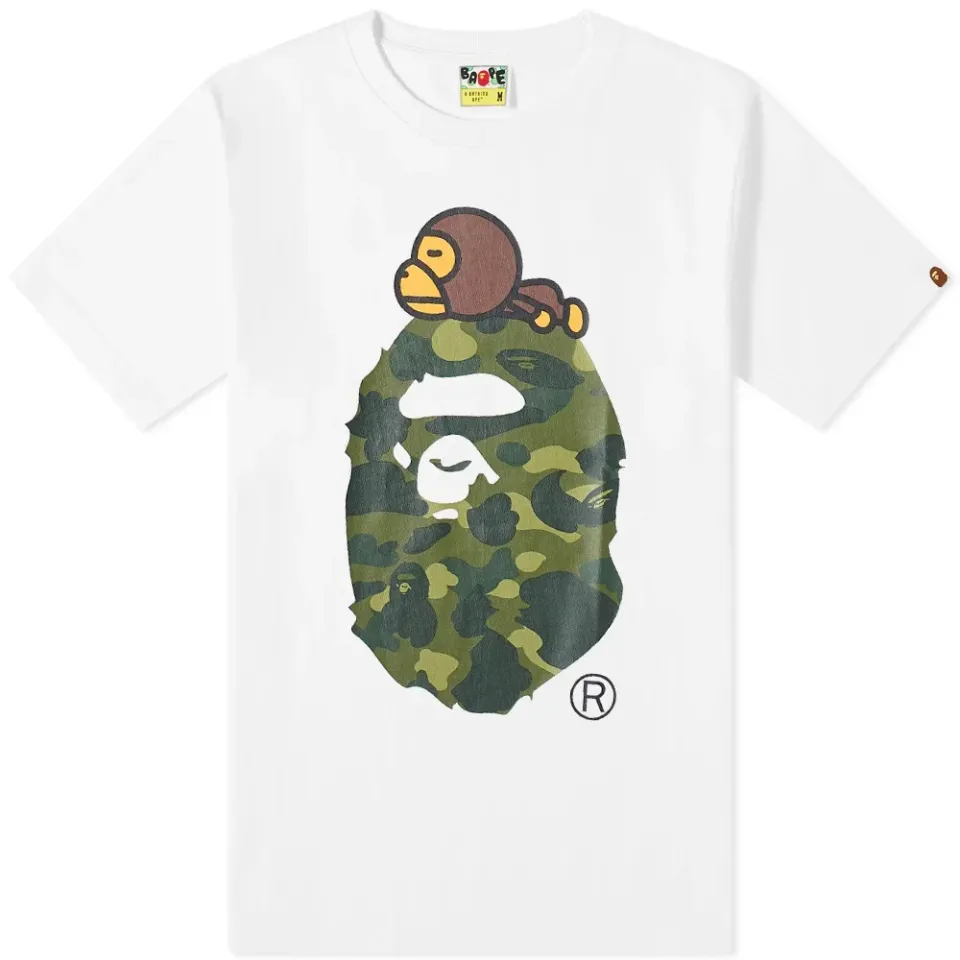 Color Camo Milo On Big Ape T-Shirt