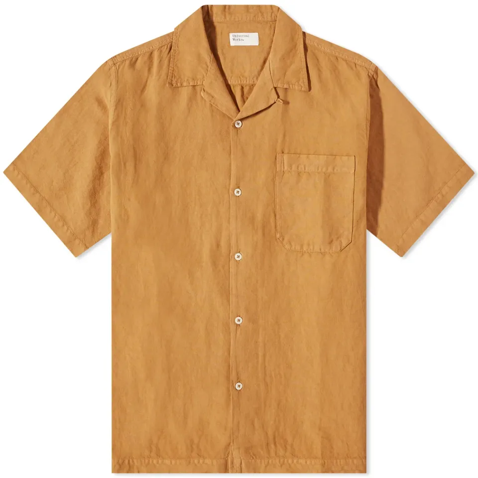 Hemp Cotton Camp Shirt