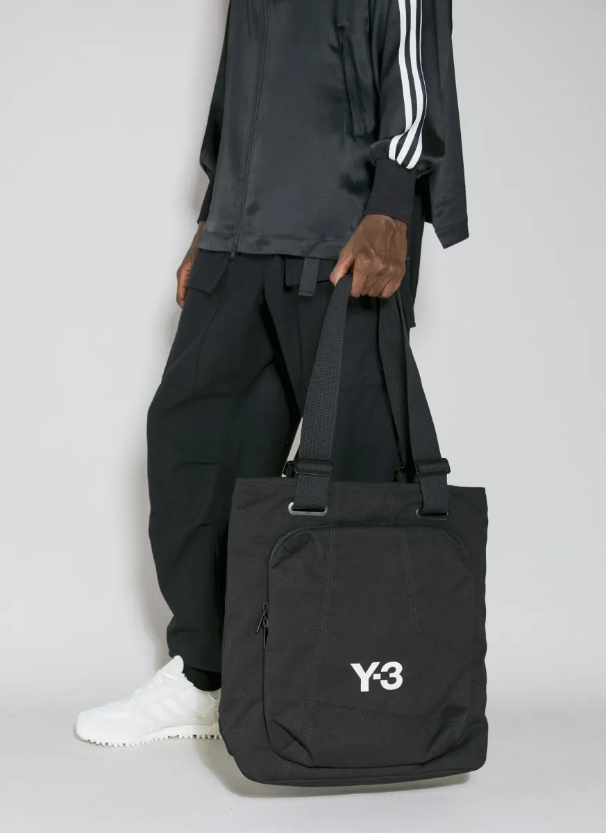 Logo Print Tote Bag