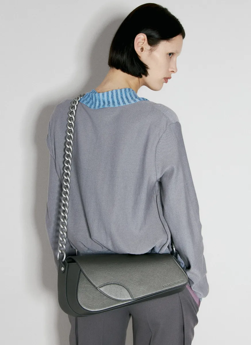 Large Chain Trivia Shoulder Bag