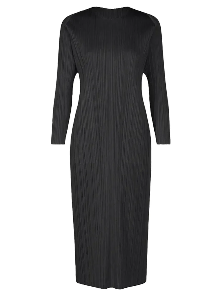 Pleats Please Dress Black